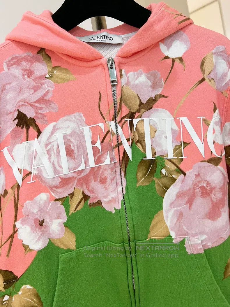 Valentino Valentino Colourful floral letter hoodies Size XS / US 0-2 / IT 36-38 - 6 Thumbnail