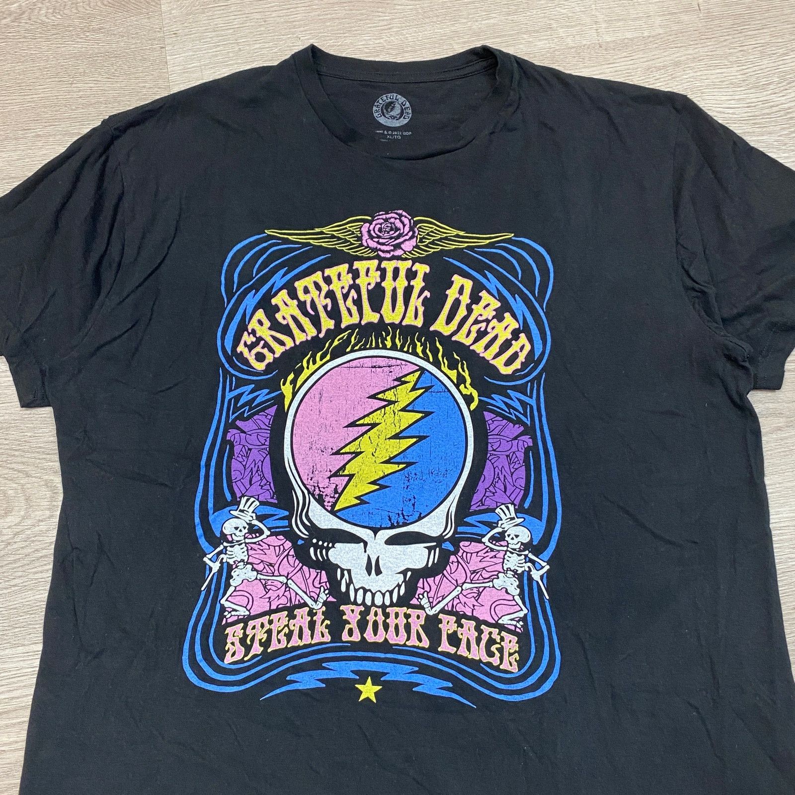 Grateful Dead Grateful Dead Steal Your Face Crew Band Tee Shirt Men's XL Size US XL / EU 56 / 4 - 2 Thumbnail