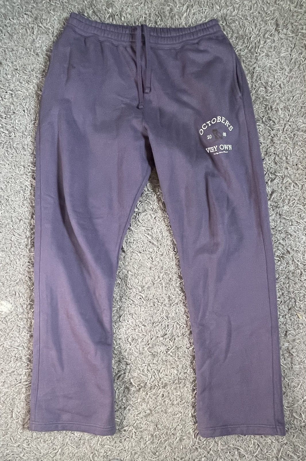 October's Very Own Purple OVO Collegiate Sweatpants Size US 32 / EU 48 - 1 Thumbnail