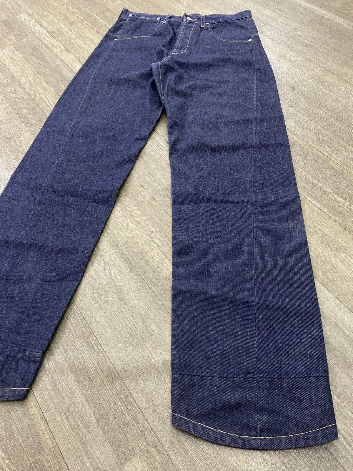 Levi's Vintage Clothing 1999s Vintage Levi’s Engineered Japan Indigo Baggy Jeans Size US 29 - 3 Thumbnail