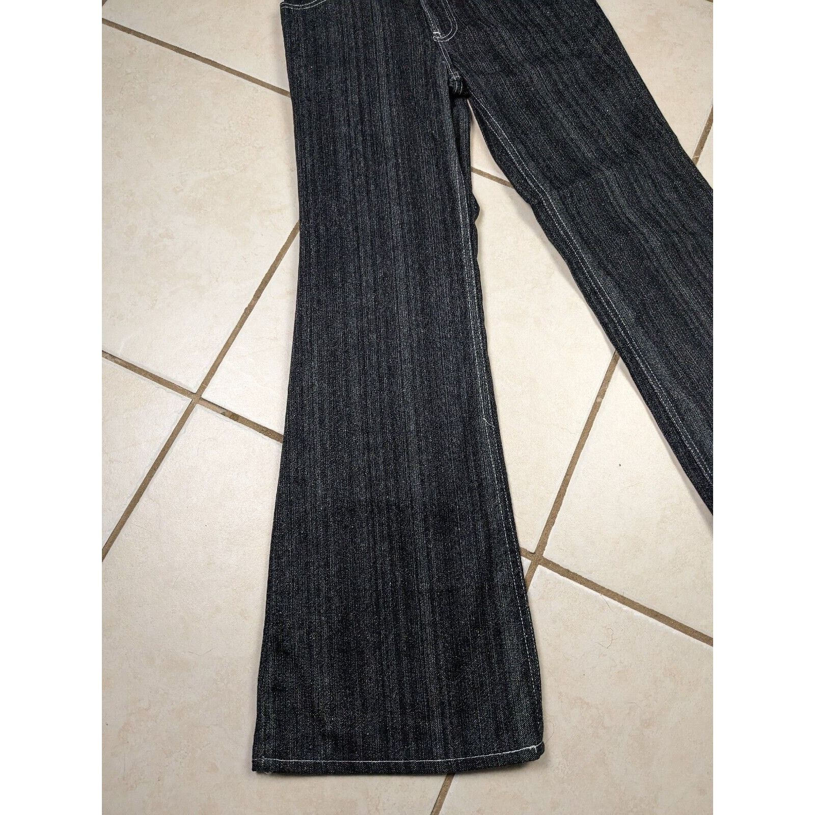 Levi's Vtg NWT 60s Levis Jeans Big E White Tab Flare Boot Cut Pants Size 28" / US 6 / IT 42 - 7 Thumbnail