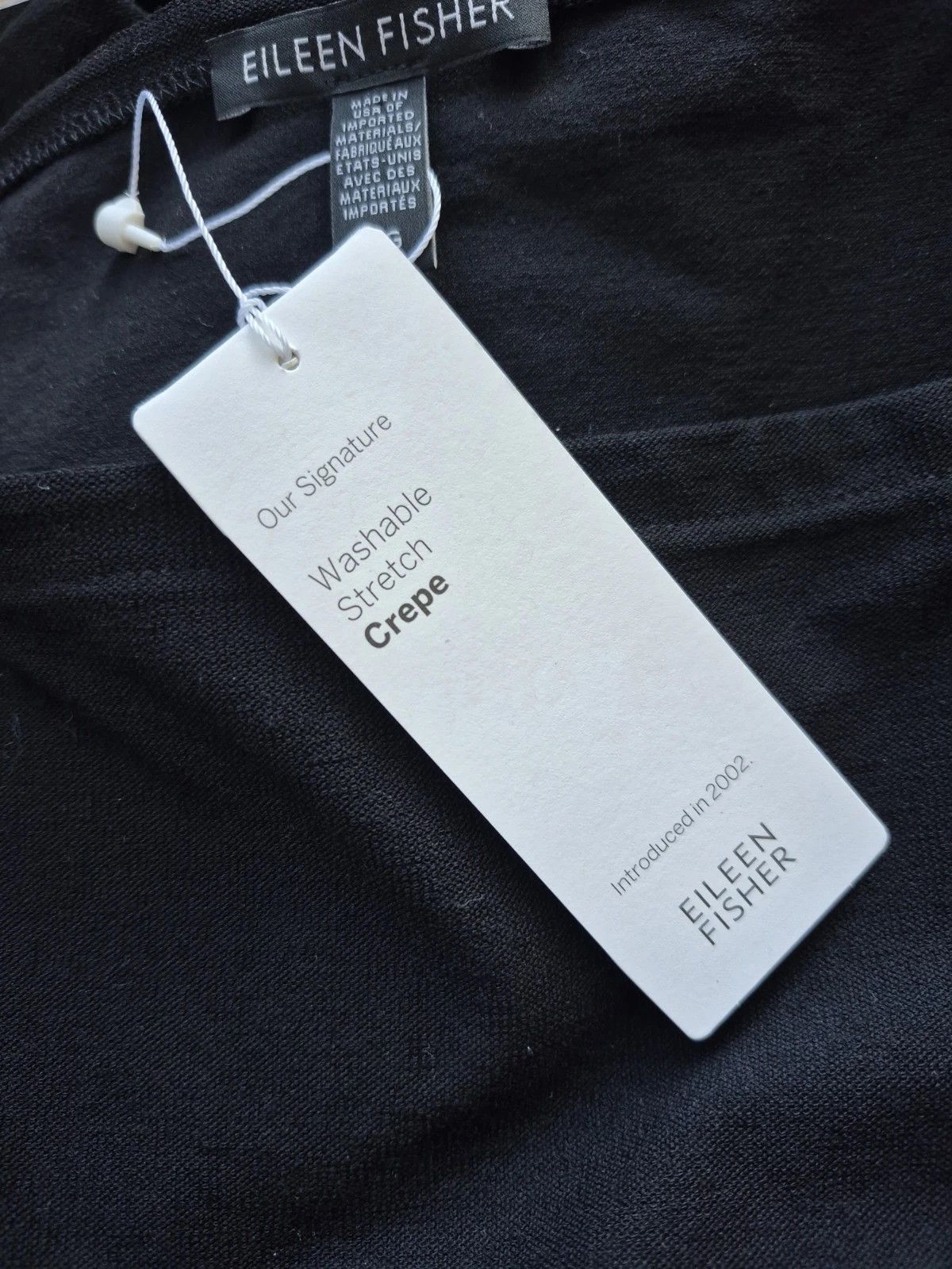 Eileen Fisher Dress Washable Crepe Sleeveless Pullover Gift Minimalist Size L / US 10 / IT 46 - 4 Thumbnail
