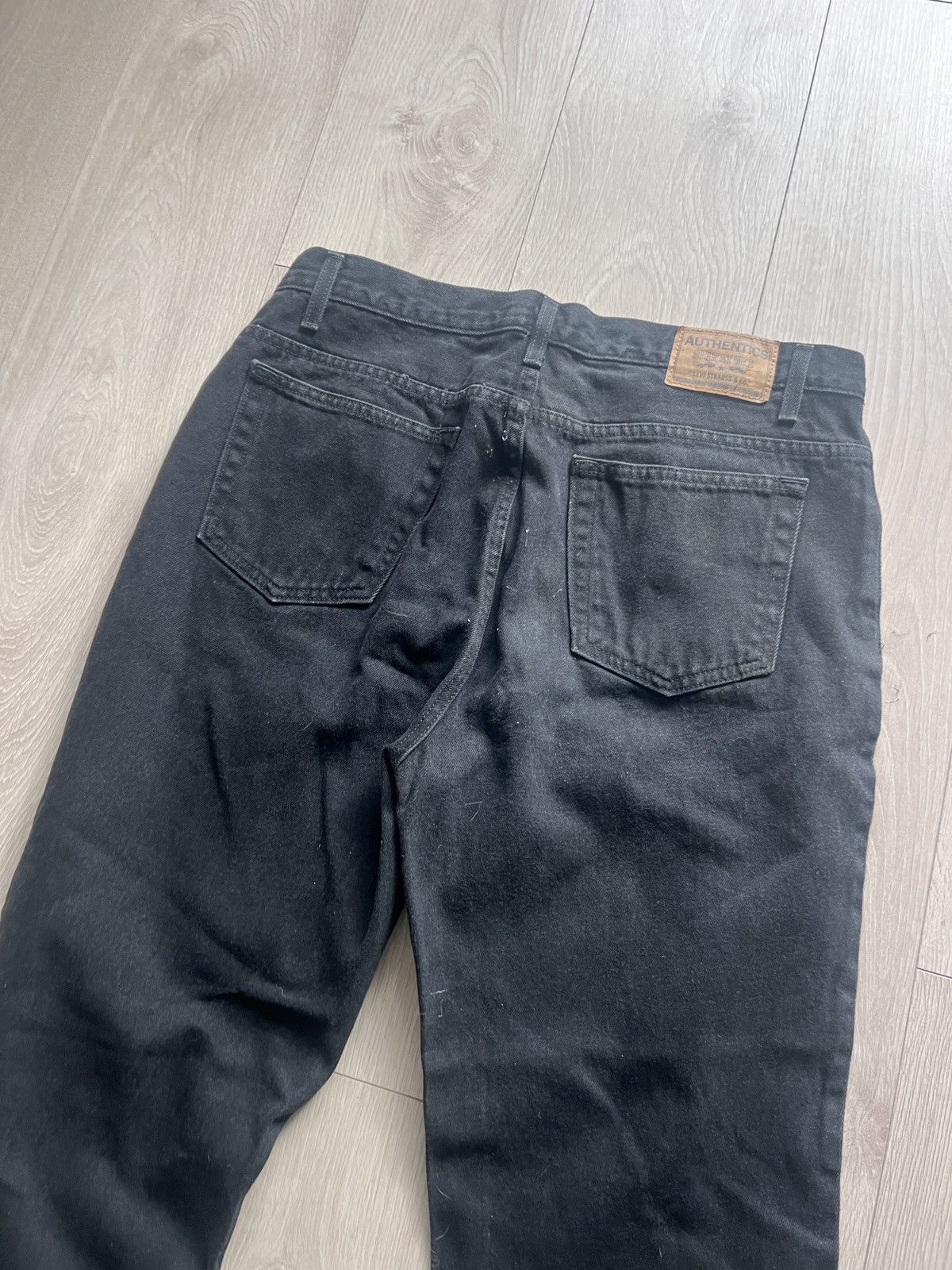 Other Vintage Levi’s Signature Denim Jeans Black 36 x 32 Pants Size US 36 / EU 52 - 4 Thumbnail