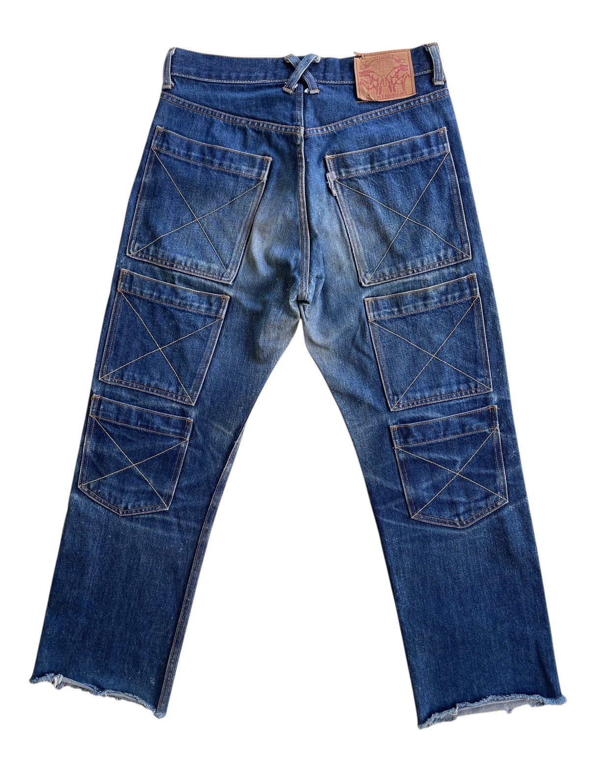 20471120 × Japanese Brand Rare 20471120 Hyoma Double Sex Denim