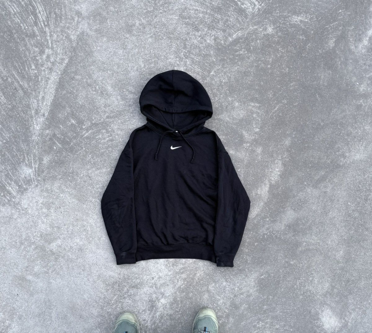 Other Vintage Nike swoosh avantgarde streetwear oversize hoodie Size XS / US 0-2 / IT 36-38 - 3 Thumbnail