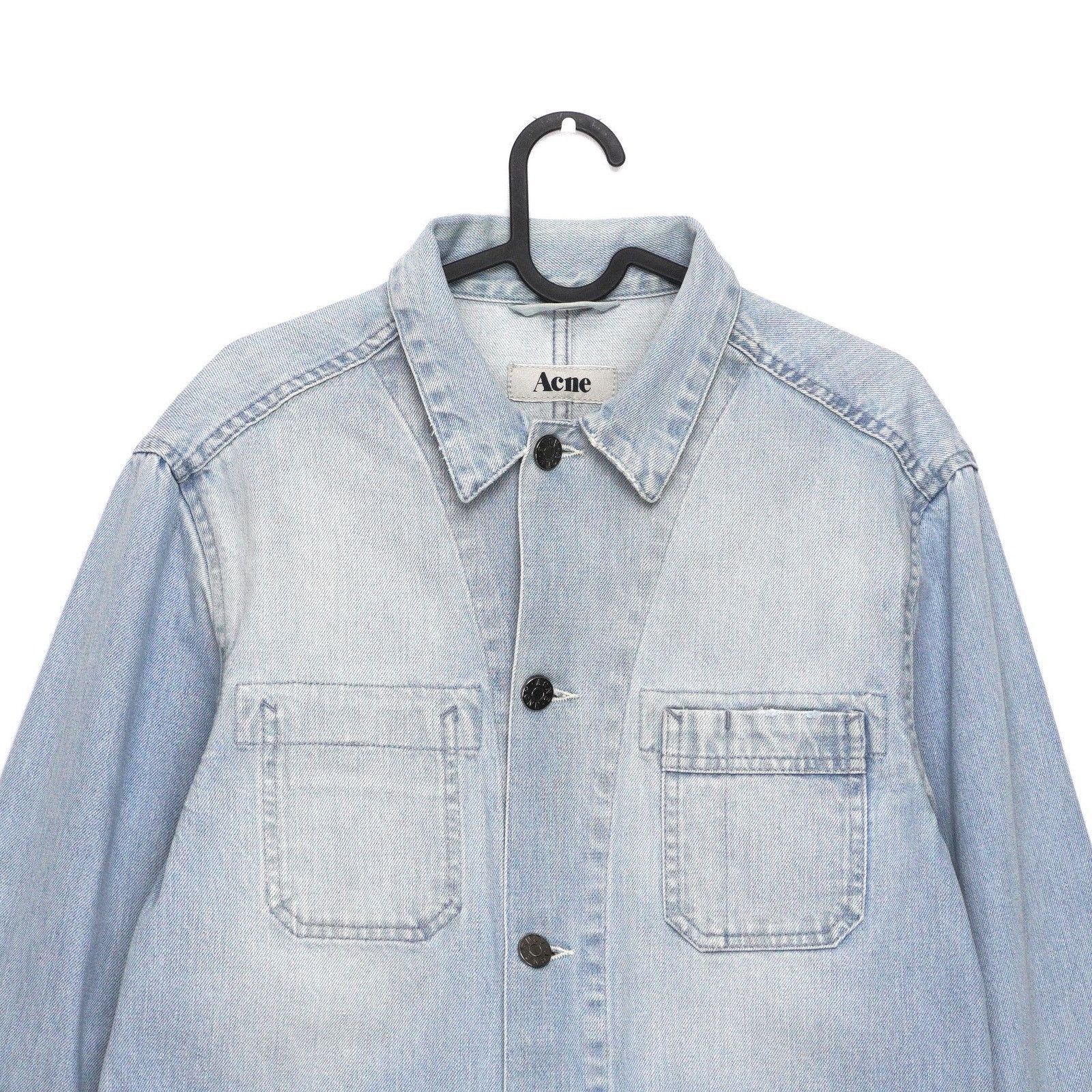 Acne Studios Vintage Acne Studios 2011 Mechanic Pearl Light Blue Jacket Size US M / EU 48-50 / 2 - 2 Thumbnail