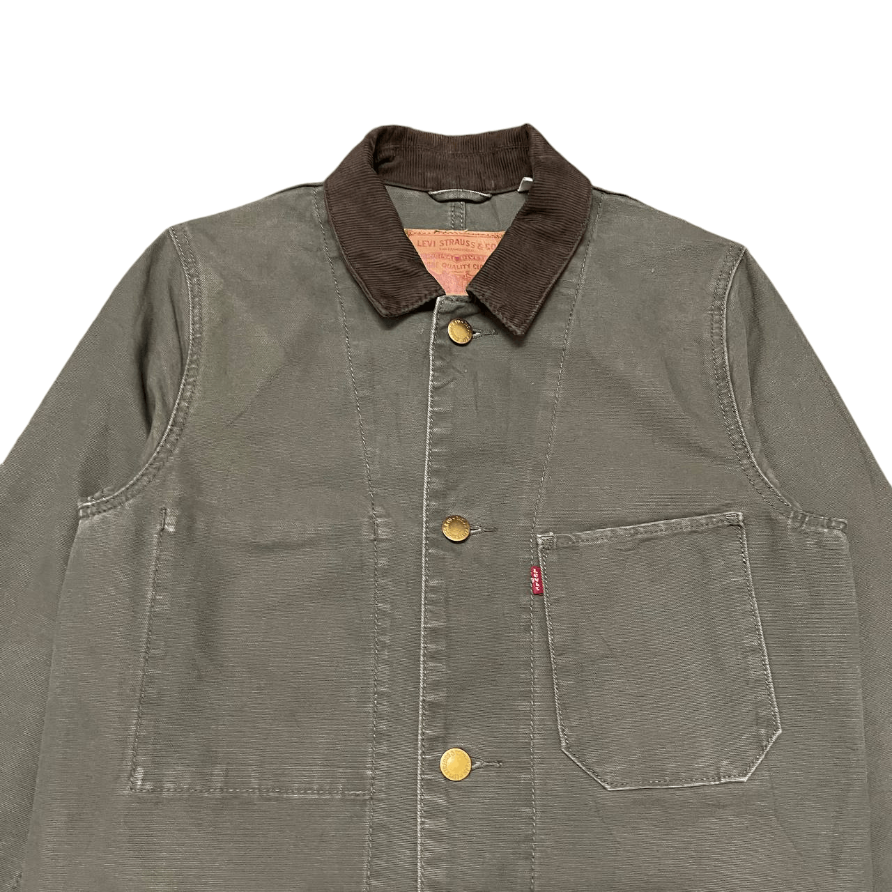 Levi's Vintage Levis Canvas Chore Jacket Gold Button Size US S / EU 44-46 / 1 - 2 Thumbnail