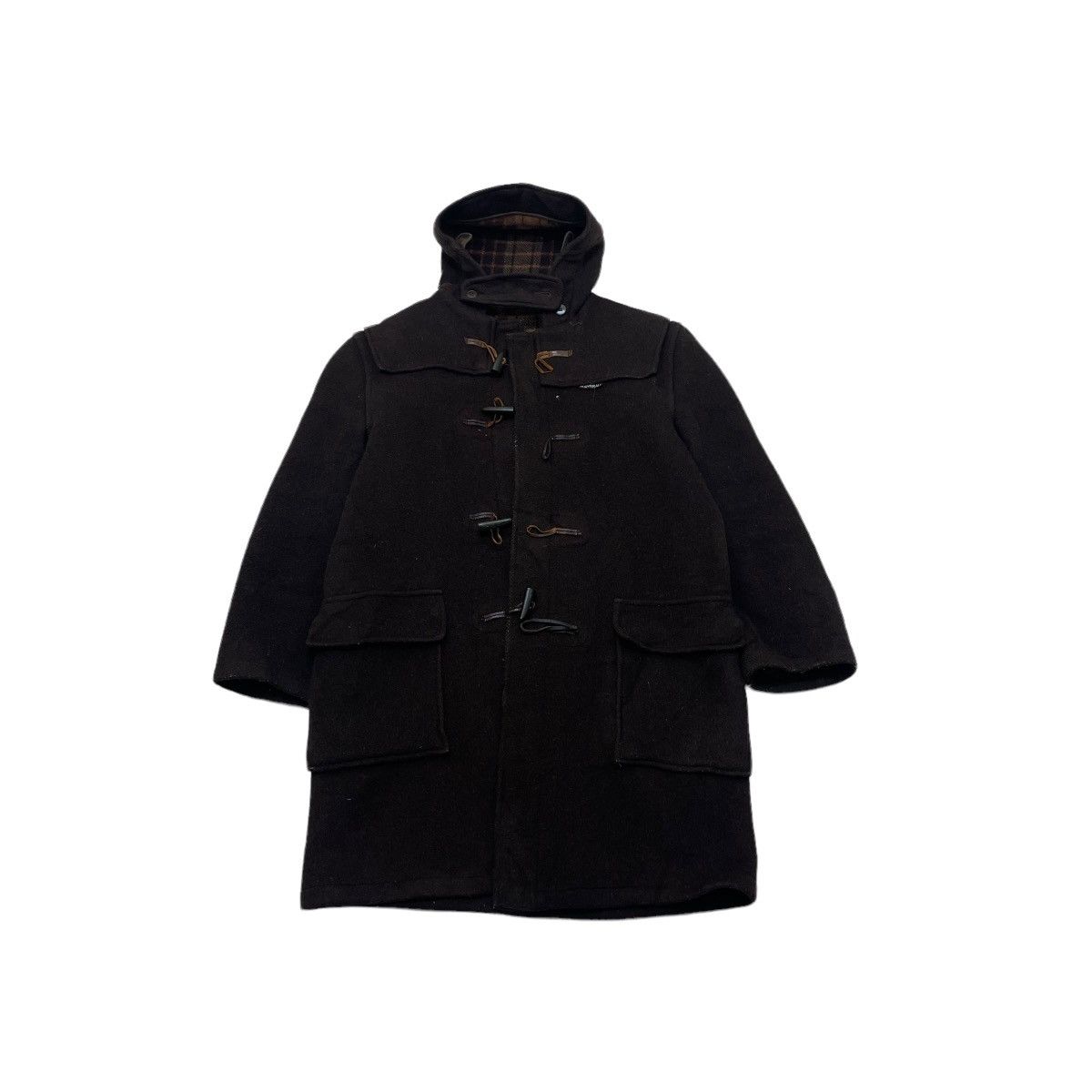 Designer × Gloverall 💥Vtg Gloverall Duffle Heavy Coat Jacket Made In England Size US M / EU 48-50 / 2 - 2 Thumbnail