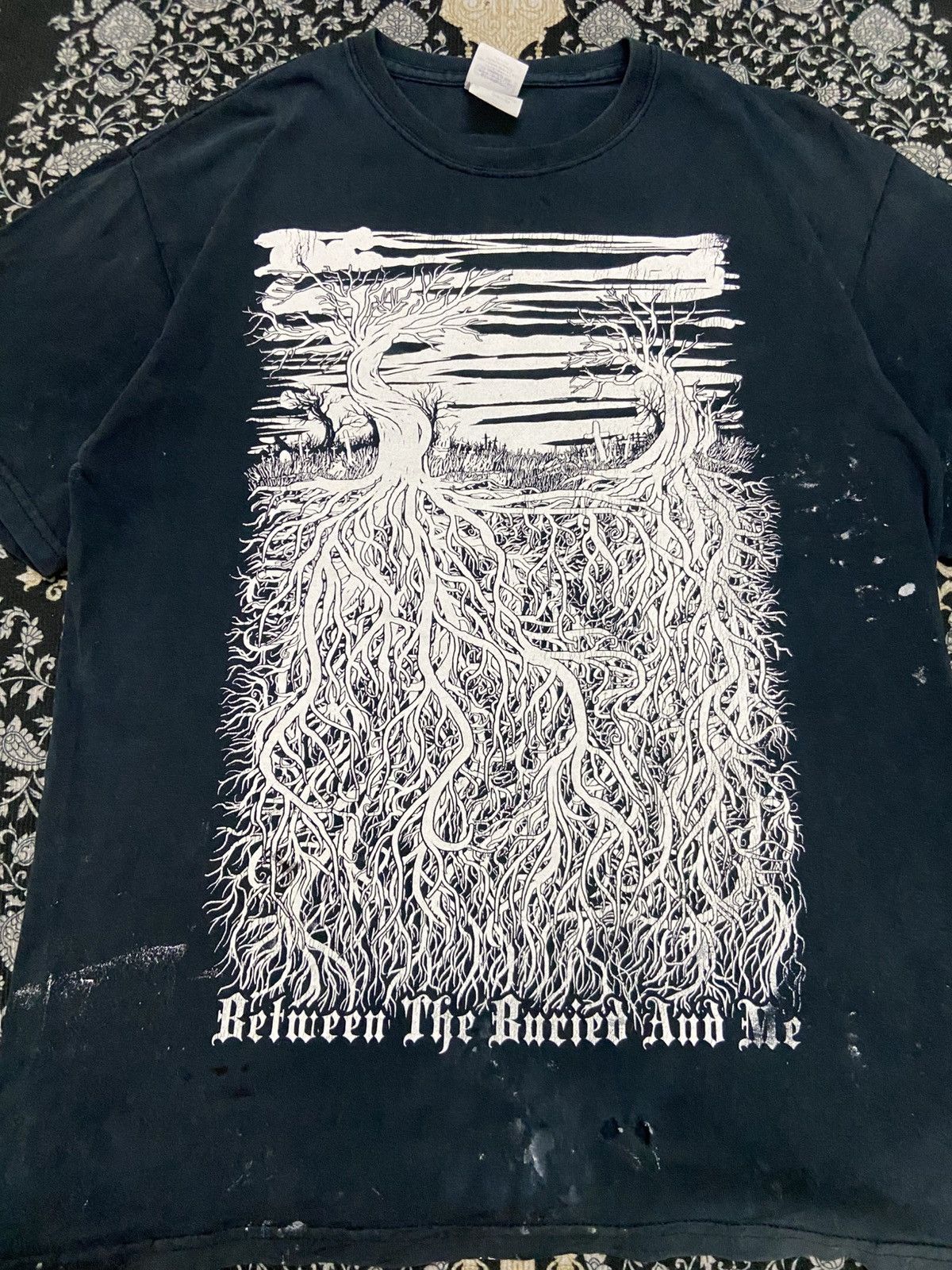 Band Tees Y2K Trashed Between Me & Buried Band Tshirt Size US M / EU 48-50 / 2 - 2 Thumbnail