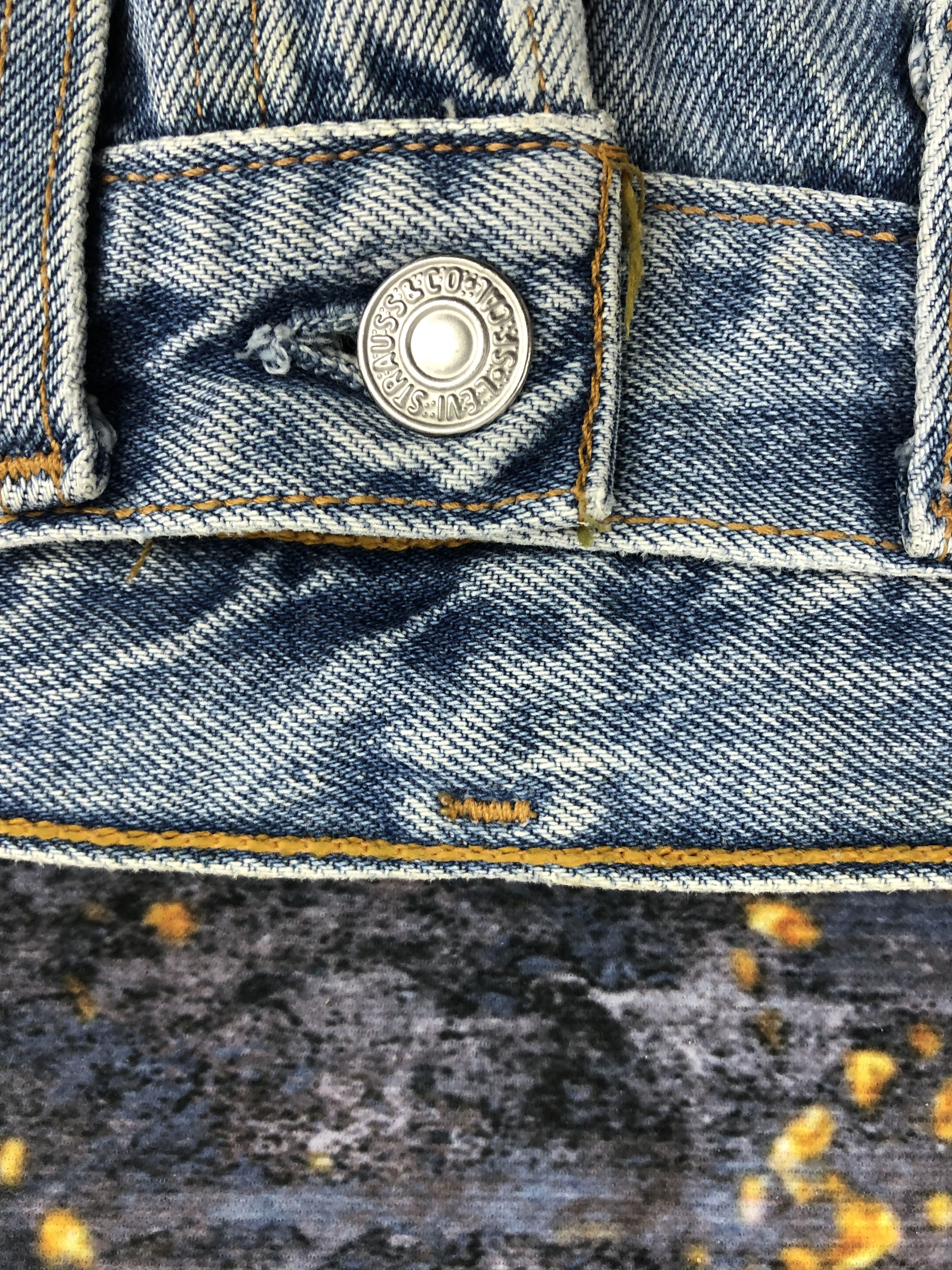 Levi's Vintage Levis 501 Student Light Blue Jeans DPP0055 Size US 28 / EU 44 - 7 Thumbnail