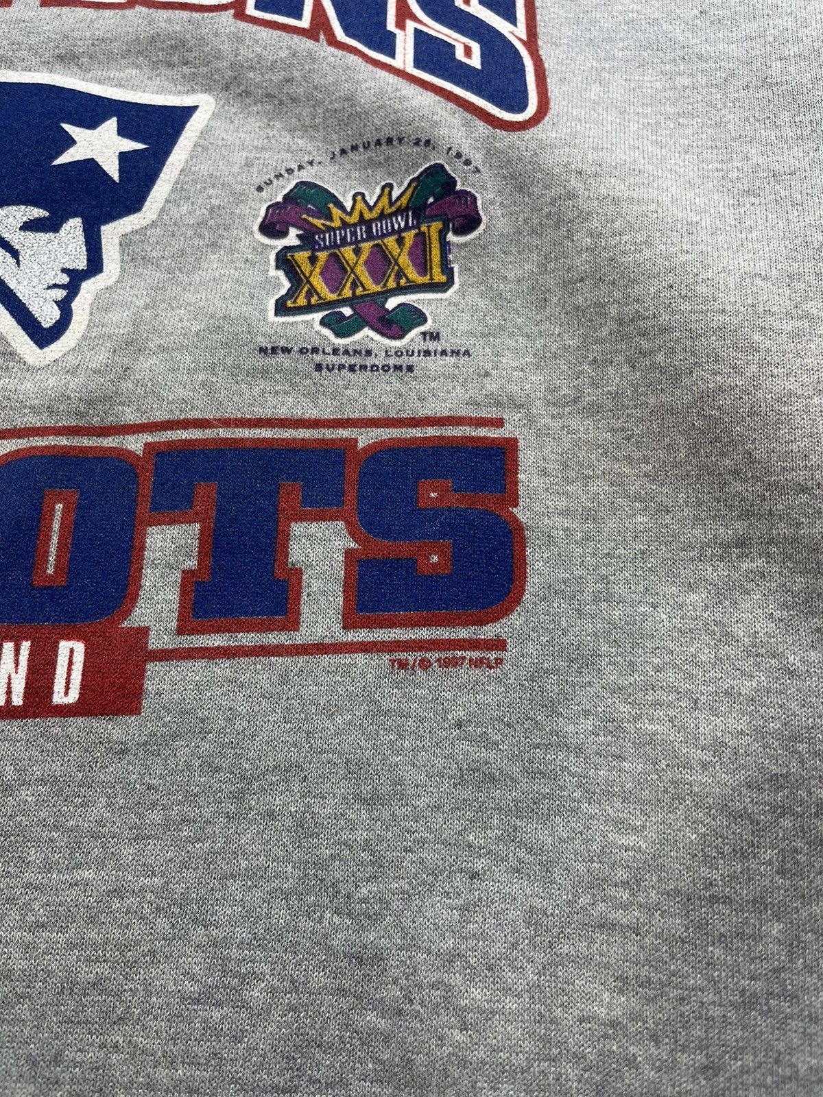 Lee Lee Sport Patriots AFC Champions Sweatshirt NFL Super Bowl Size US XL / EU 56 / 4 - 7 Thumbnail