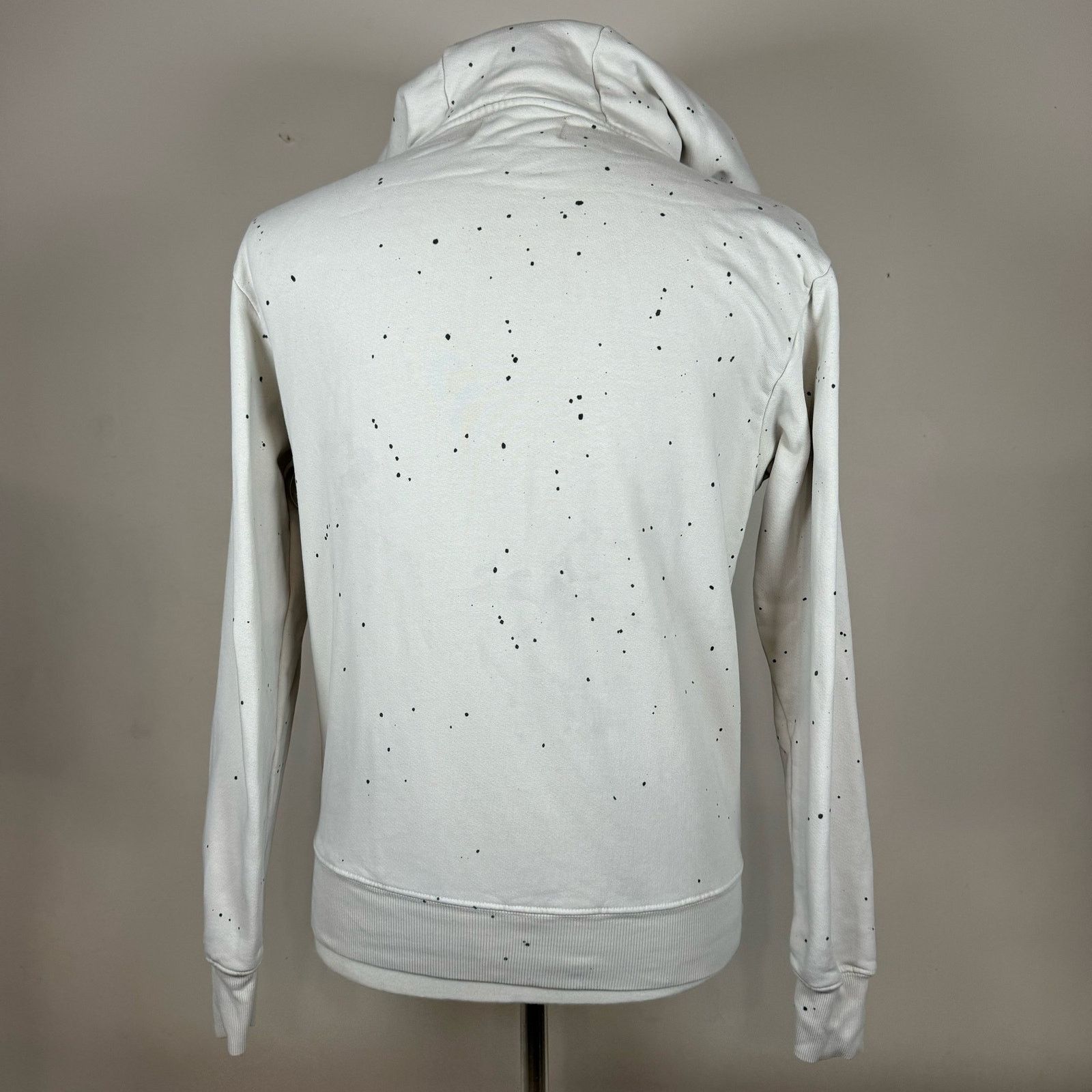 Unknown London SoulCycle Ink Splatter Skull Bones Hoodie Pockets Size S Size US S / EU 44-46 / 1 - 2 Thumbnail