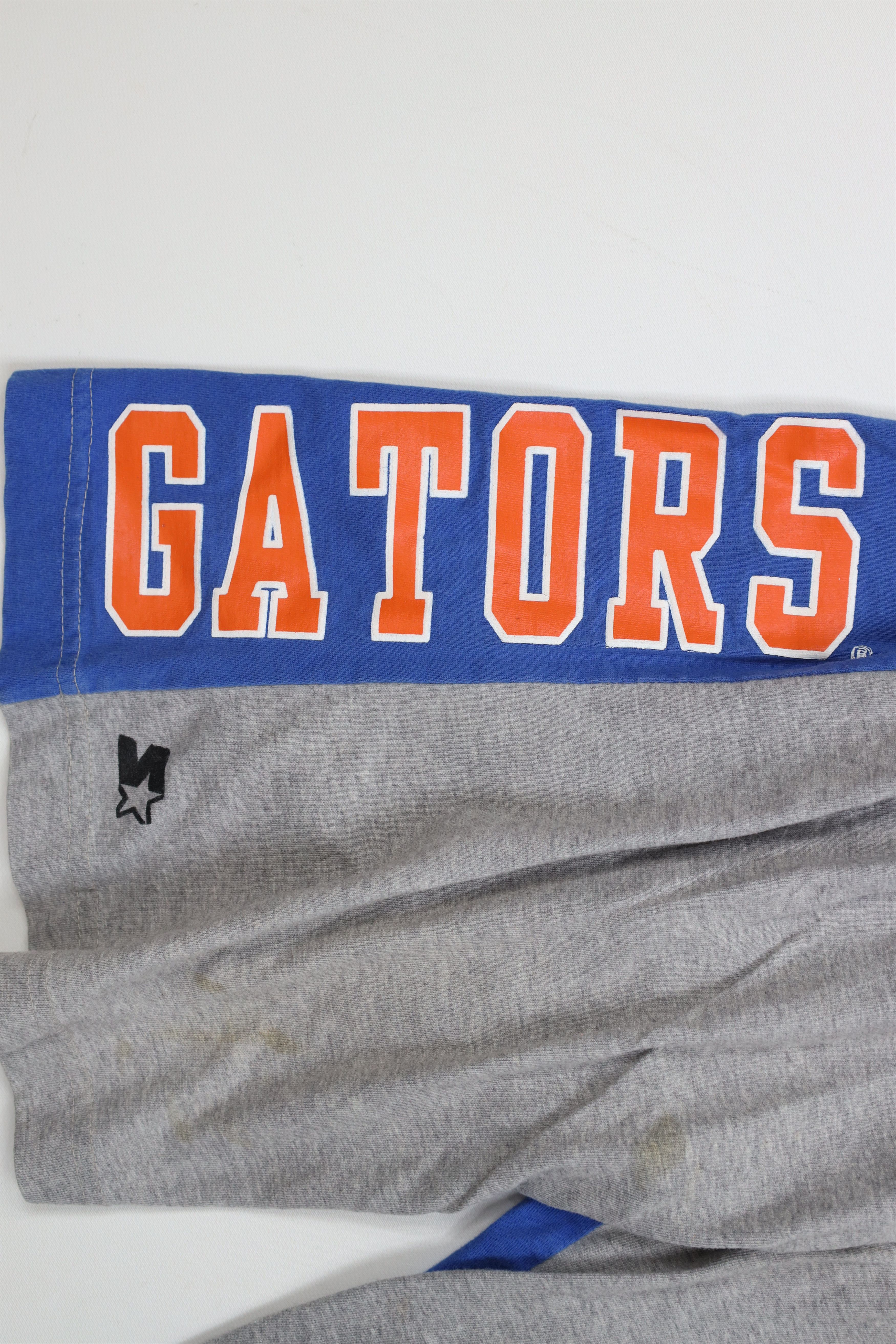 Starter Vintage 90s Starter University of Florida Shorts Gray Blue Size US 32 / EU 48 - 6 Thumbnail