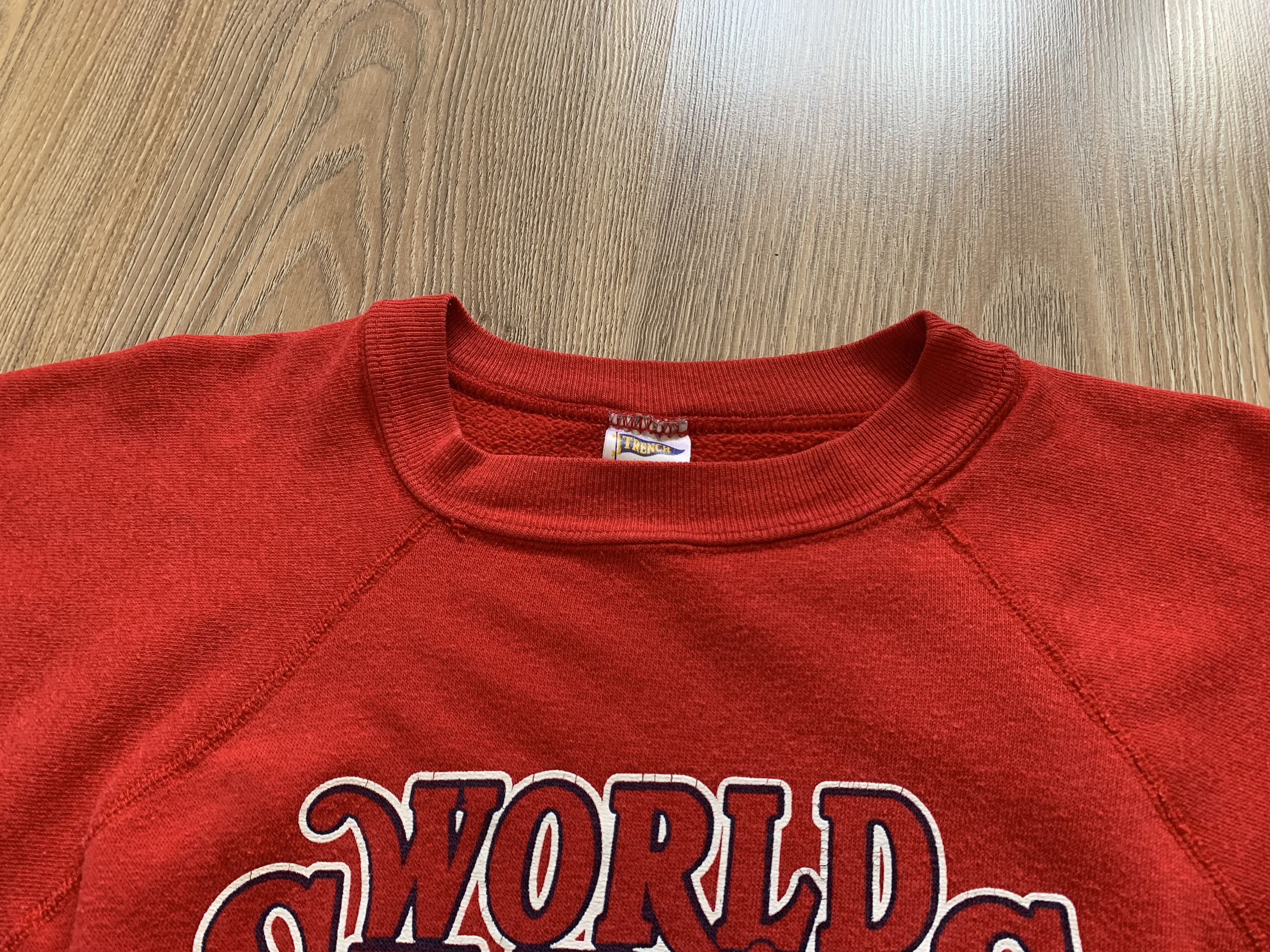 MLB × Vintage Rare St. Louis Cardinals World Series 1987 Sweatshirt Size US XL / EU 56 / 4 - 4 Thumbnail