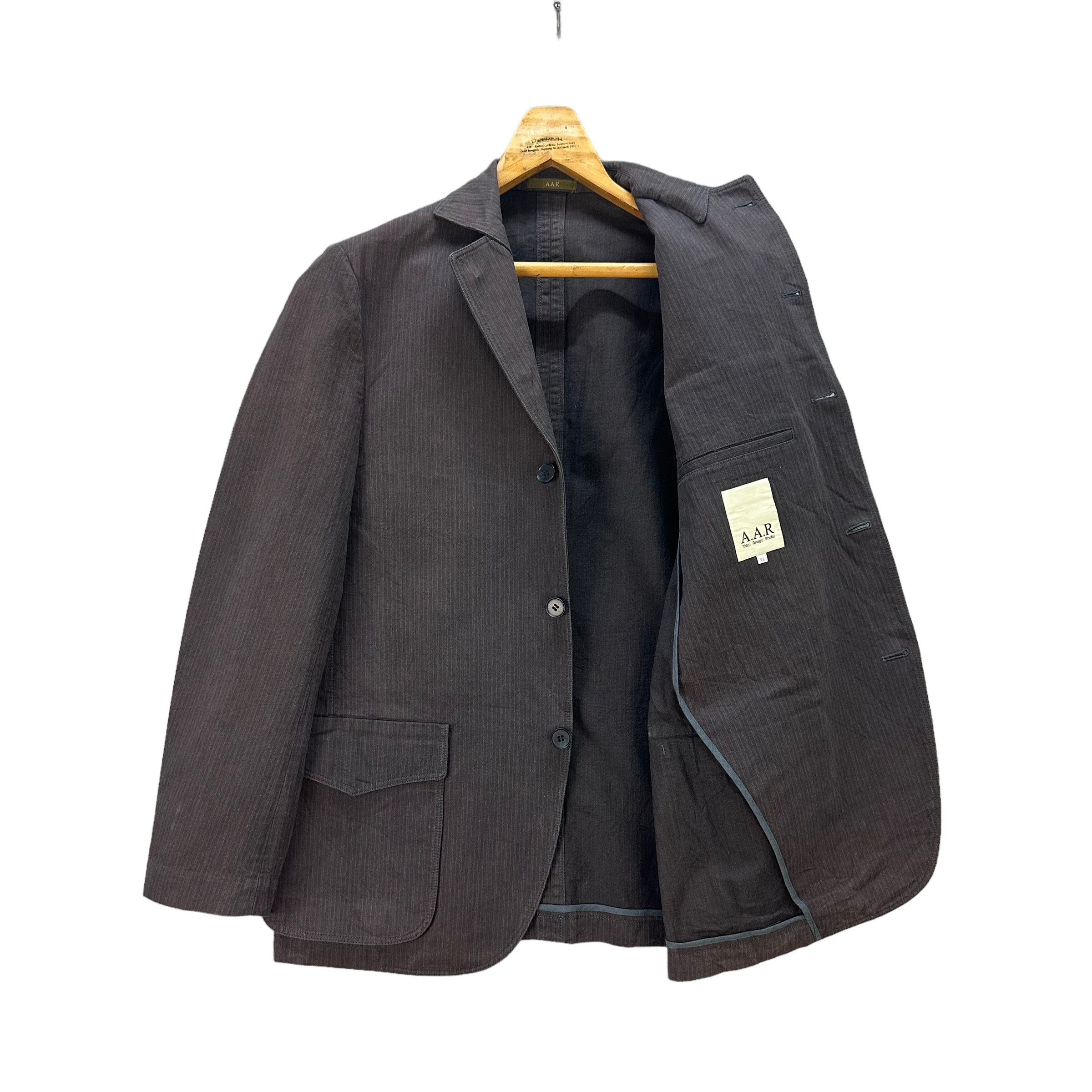 Yohji Yamamoto AAR YOHJI DESIGN STUDIO CASUAL JACKET #7929-190 Size US XL / EU 56 / 4 - 6 Thumbnail