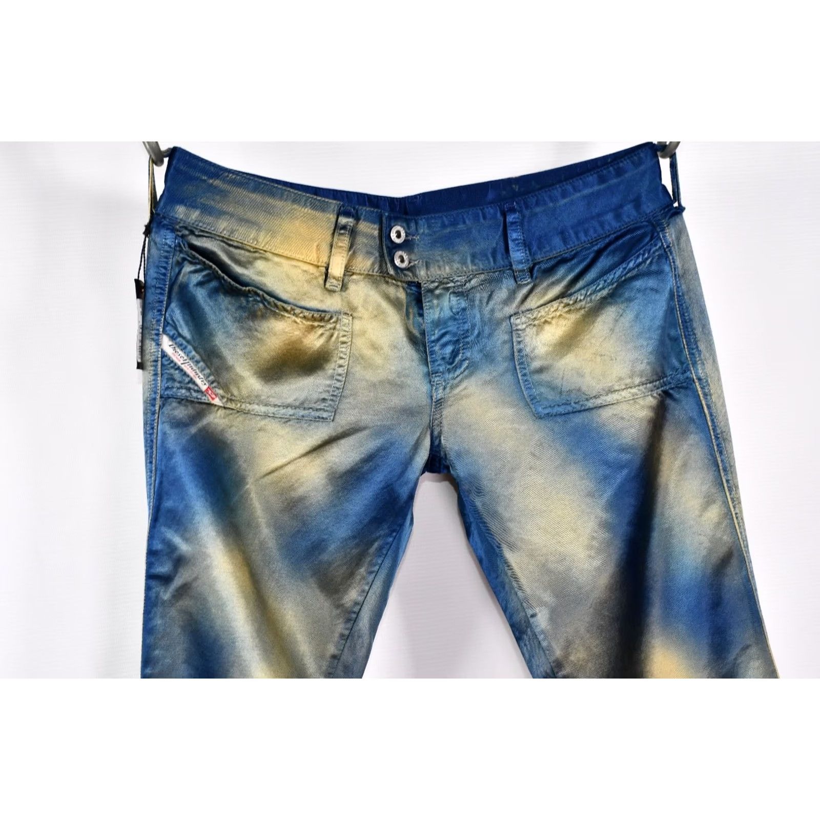 Diesel Diesel Jeans Bootcut Women's 28 Multicolor Cotton Viscose Narrow Not Applicable Size 28" / US 6 / IT 42 - 4 Thumbnail