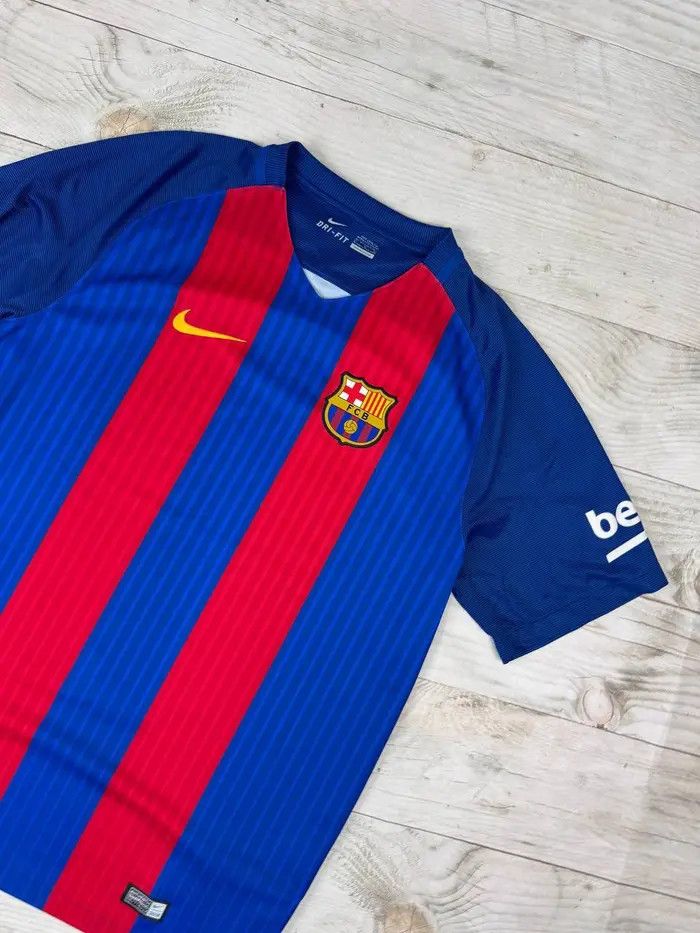 Nike Nike FC Barcelona 2016 2017 Home Shirt Soccer Jersey Size US XL / EU 56 / 4 - 2 Thumbnail