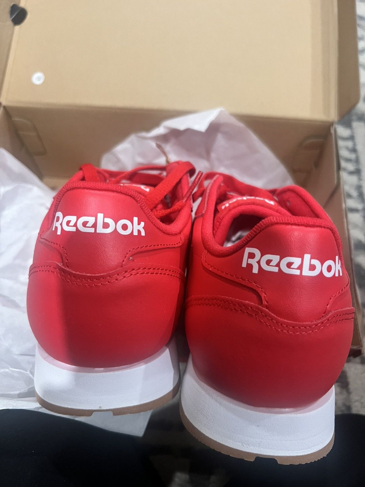 Reebok Reebok Red Classics Size US 12 / EU 45 - 5 Thumbnail