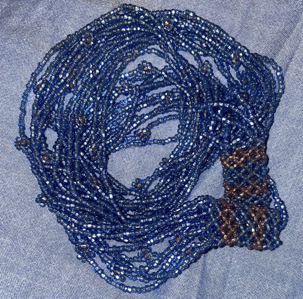 Vintage Vintage Huichol Tribe Hand Beaded Necklace Size ONE SIZE - 3 Thumbnail