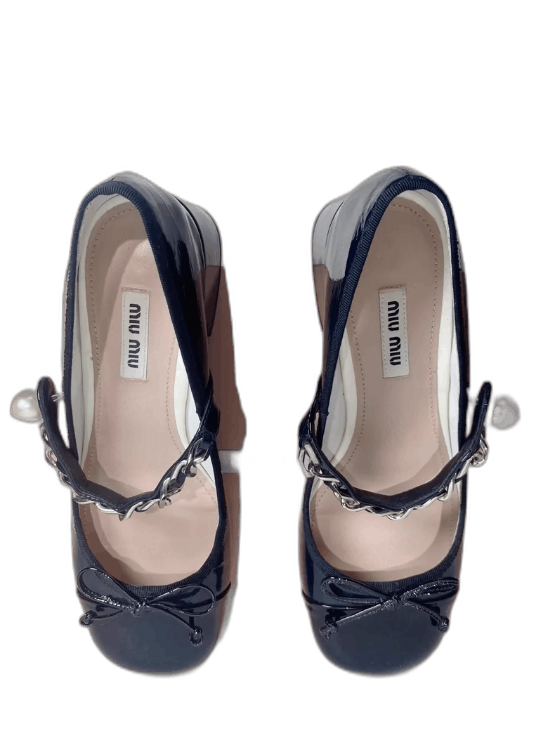 Prada Miu Miu Mary Jane Shoes Size 36.5 Size US 6 / IT 36 - 1 Thumbnail