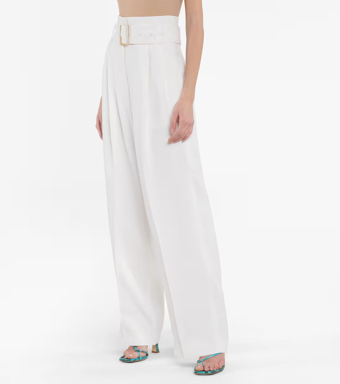 Golden Goose o1y0725 Casual Pant in White Size 30" / US 8 / IT 44 - 3 Thumbnail