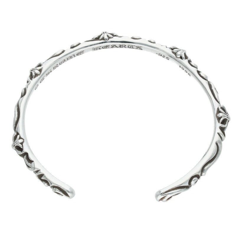Chrome Hearts Chrome Hearts SBT Silver Bangle Bracelet Size ONE SIZE - 5 Thumbnail