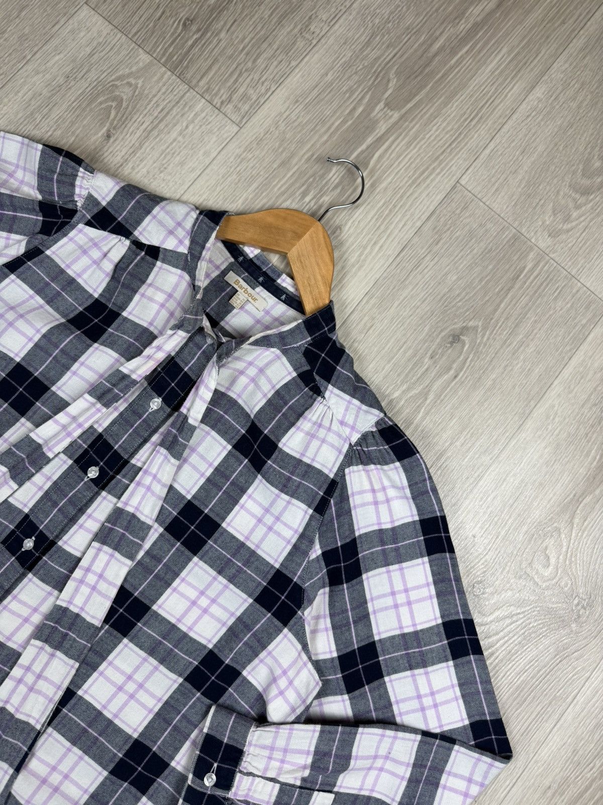 Barbour Barbour Avondale Top Checkered Women Shirt Size L / US 10 / IT 46 - 2 Thumbnail