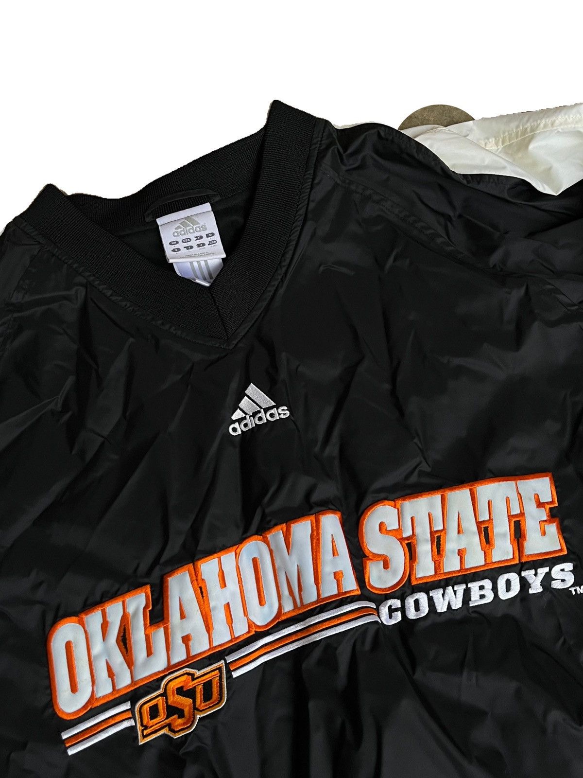 Adidas × Vintage 2000s Adidas Oklahoma State Windbreaker Size US L / EU 52-54 / 3 - 2 Thumbnail