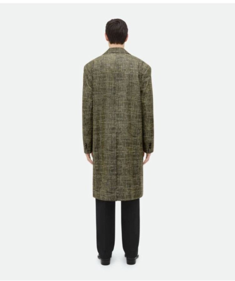 Bottega Veneta o1rshd1 double-breasted Printed Leather Pow Coat Multicolor Size US M / EU 48-50 / 2 - 3 Thumbnail