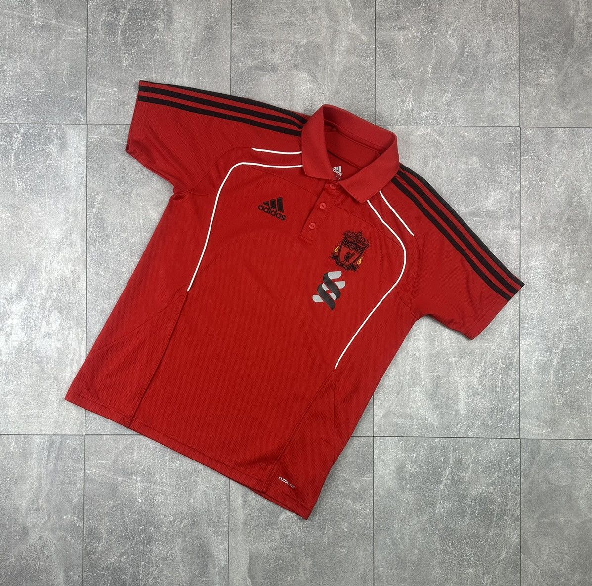 Adidas Adidas Liverpool FC Polo Training Jersey 2010 Size US M / EU 48-50 / 2 - 1 Thumbnail