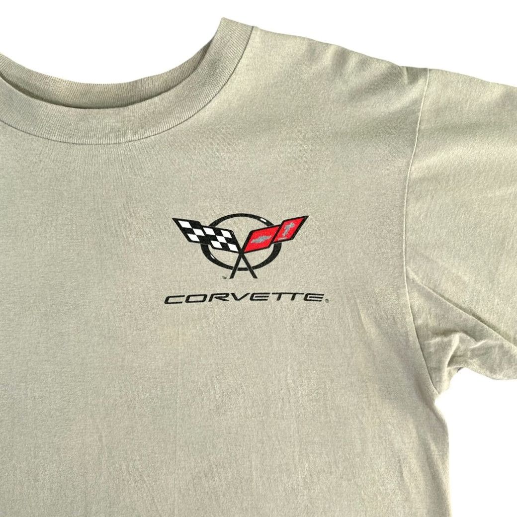 Logo 7 VINTAGE Corvette Shirt Adult MEDIUM Brown Graphic Logo 90s Car Mens Size US M / EU 48-50 / 2 - 3 Thumbnail