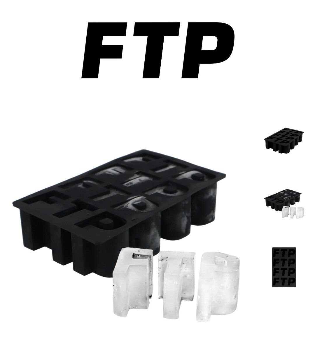 Fuck The Population FTP Ice Tray Size ONE SIZE - 1 Thumbnail