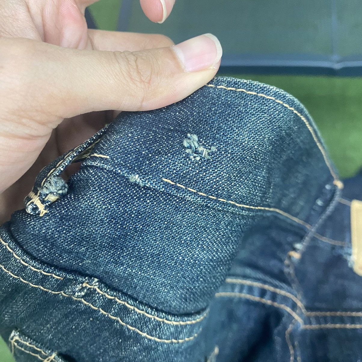 Bape Bathing Ape "Ape Shall Never Kill Ape" Denim Jeans Size 31" - 17 Thumbnail