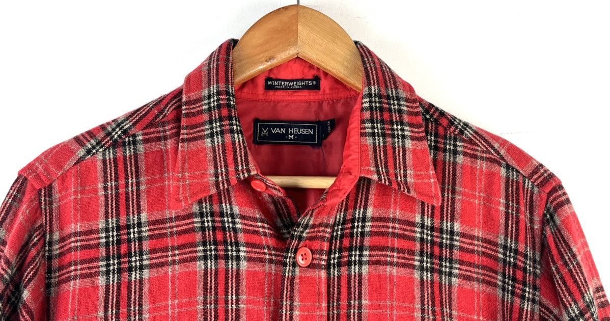 Van Heusen Van heusen vintage 90s winterweights button woods shirt M Size US M / EU 48-50 / 2 - 3 Thumbnail