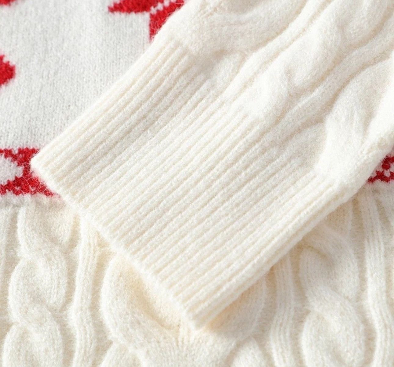 Japanese Brand × Vintage Cashmere Christmas Deer Warm Winter Sweater Size US M / EU 48-50 / 2 - 6 Thumbnail