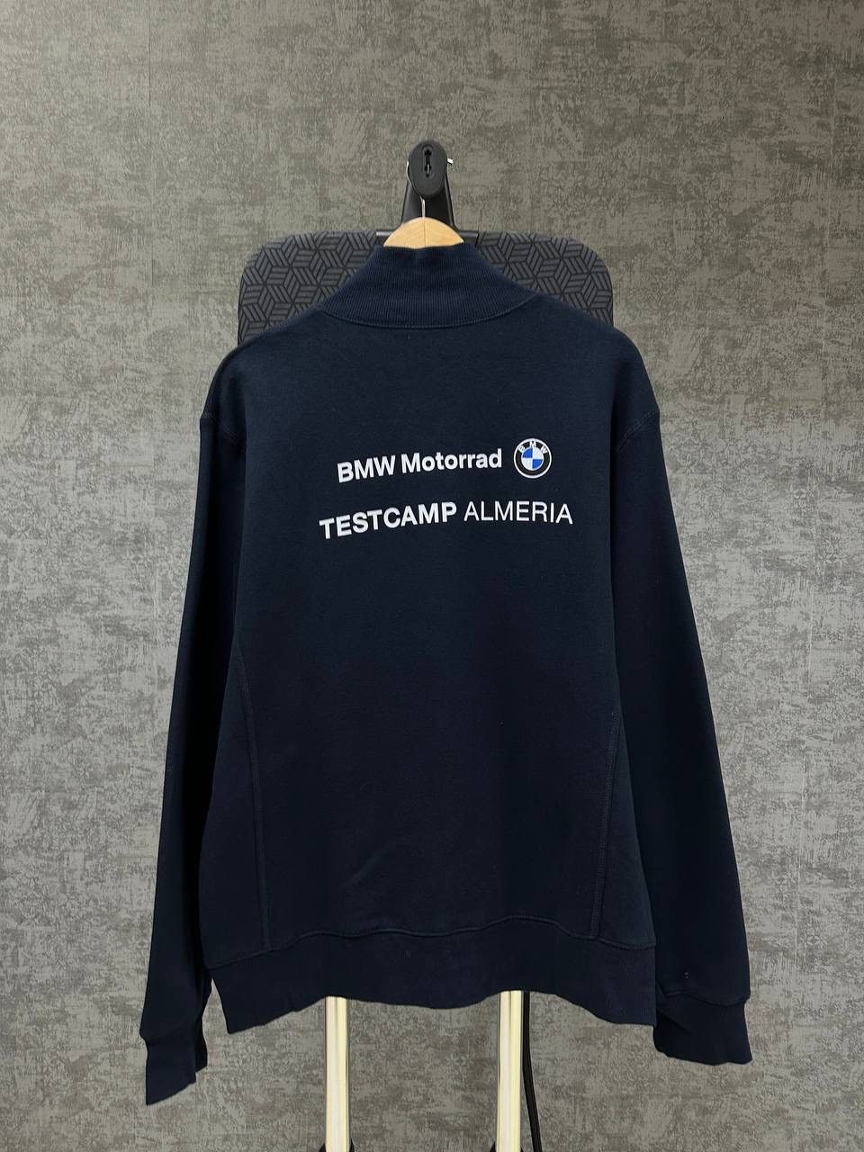 BMW × Vintage Vintage BMW Racing Big Logo Zip Hoodie Size US L / EU 52-54 / 3 - 9 Thumbnail