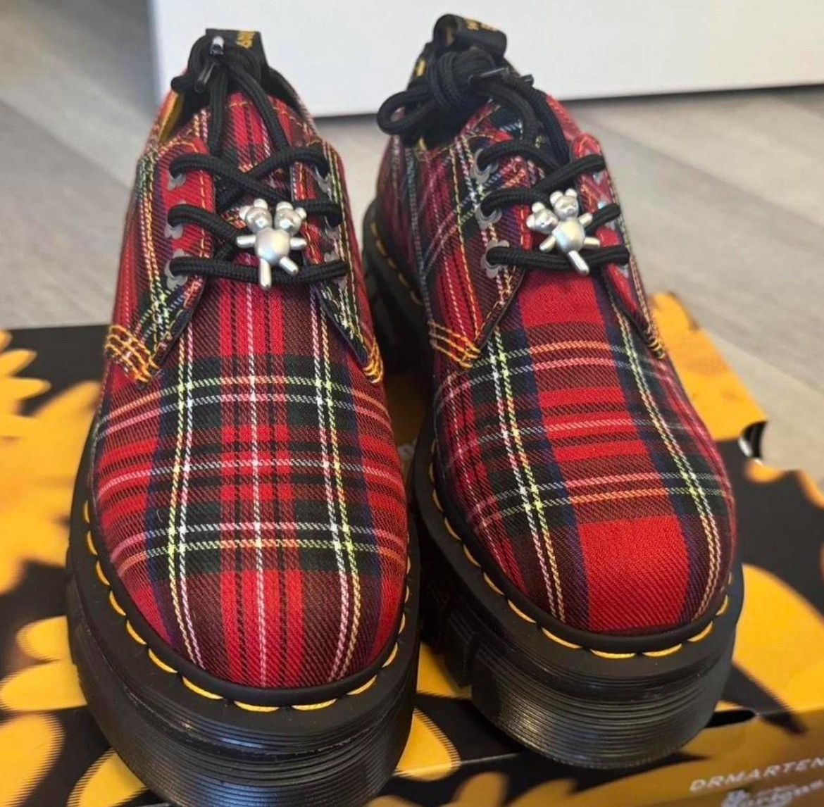 Dr. Martens × Heaven by Marc Jacobs Dr Martens Marc Jacobs Heaven collection Tartan Audrick Size US 6 / IT 36 - 2 Thumbnail