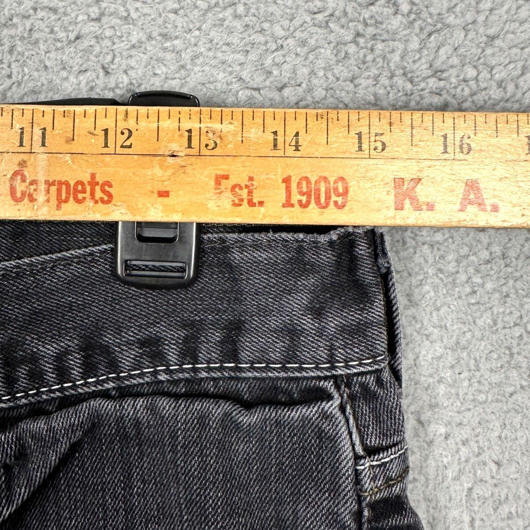 Levi's Levi's 511 Jeans Mens 31X30 Black Skinny Dark Washed 5 Pocket Casual EUC Size US 31 - 4 Thumbnail