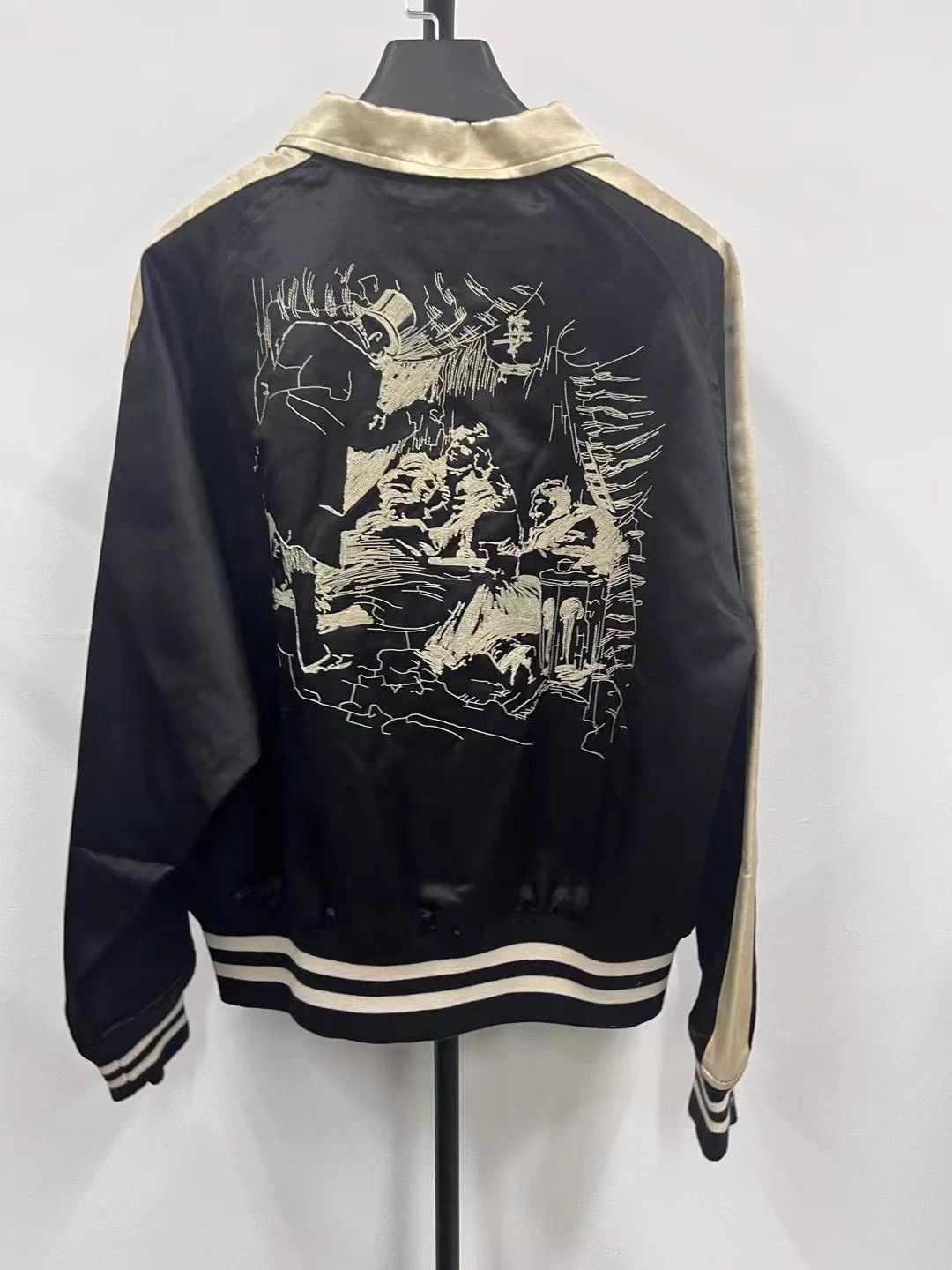 Enfants Riches Deprimes Enfants Riches Deprimes 24fw Silk Embroidered Royal Jacket Size L / US 10 / IT 46 - 2 Thumbnail