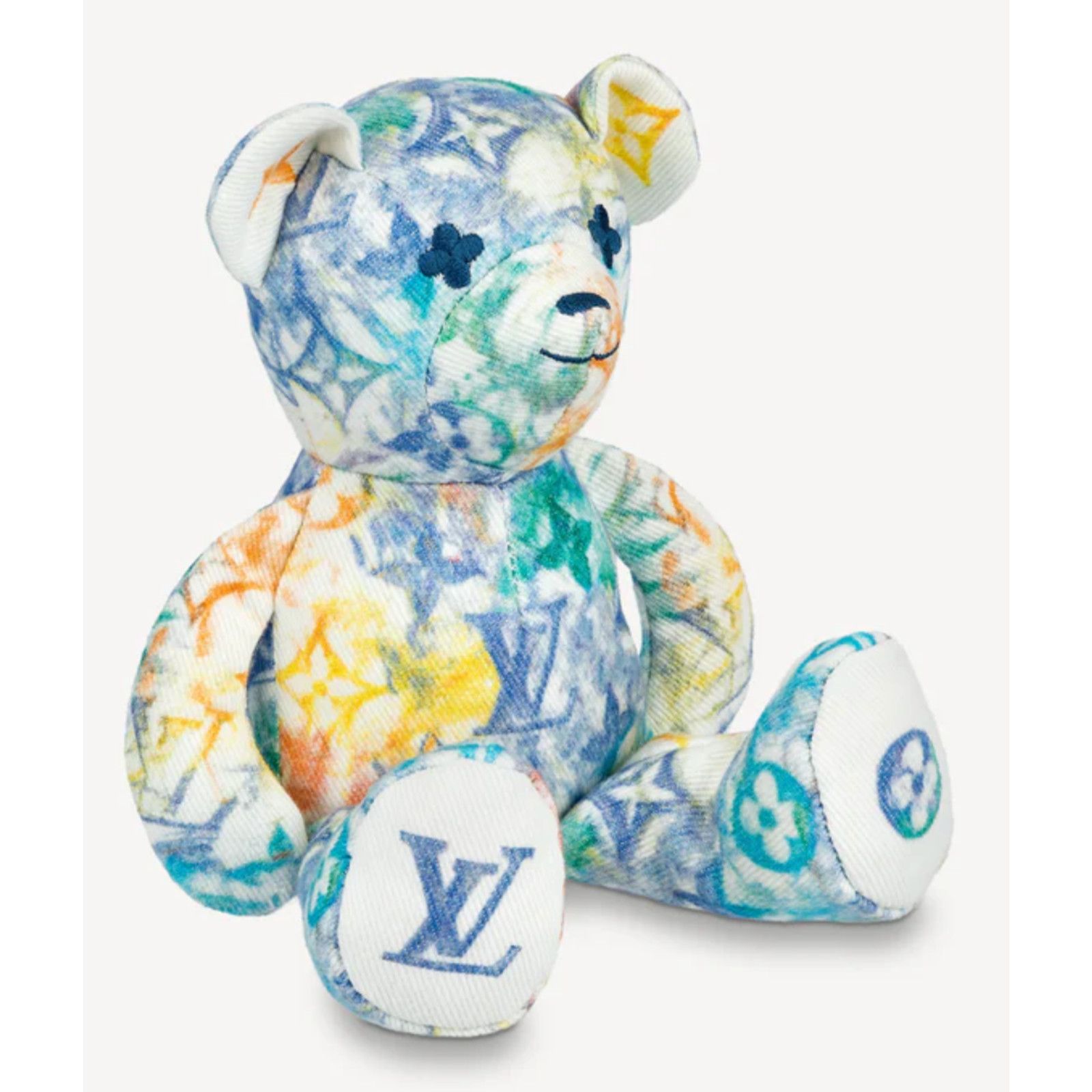 Louis Vuitton Louis Vuitton Unicef Doudou Pastel Multicolor Teddy Bear Size ONE SIZE - 7 Thumbnail