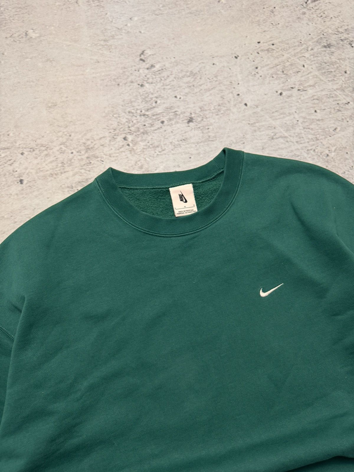 Nike × Vintage NIKE LAB VINTAGE BASIC LOGO OVERSIZE BOXY SWEATSHIRT Size US L / EU 52-54 / 3 - 3 Thumbnail