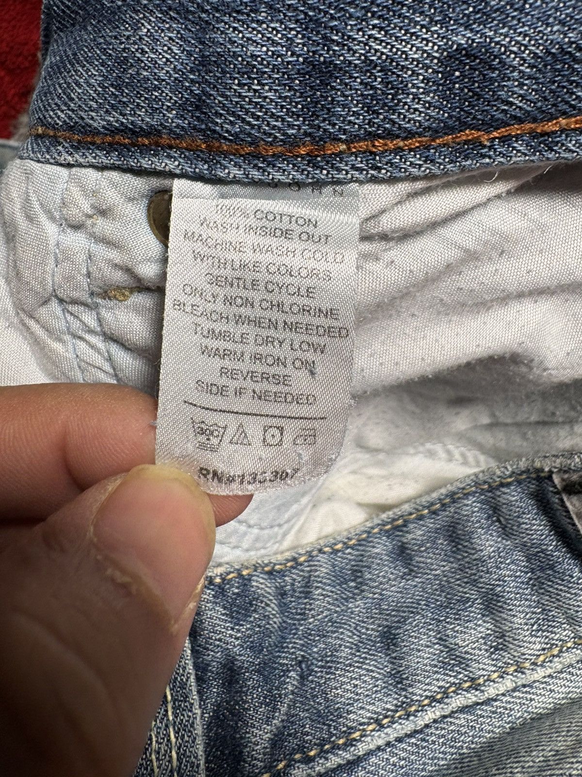 Japanese Brand Vintage Sean John "Hamilton" Relaxed Fit Jeans - 34x30 Size US 34 / EU 50 - 10 Thumbnail