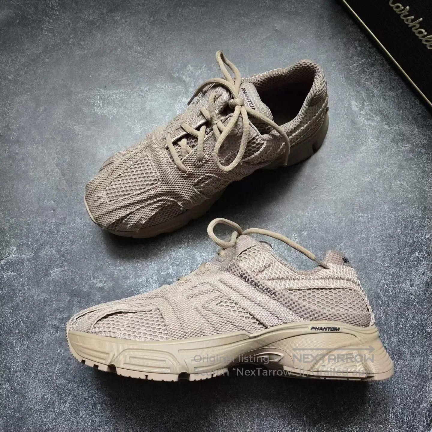 Balenciaga BALENCIAGA PHANTOM Desert Gray Sneakers. Size US 8 / EU 41 - 4 Thumbnail