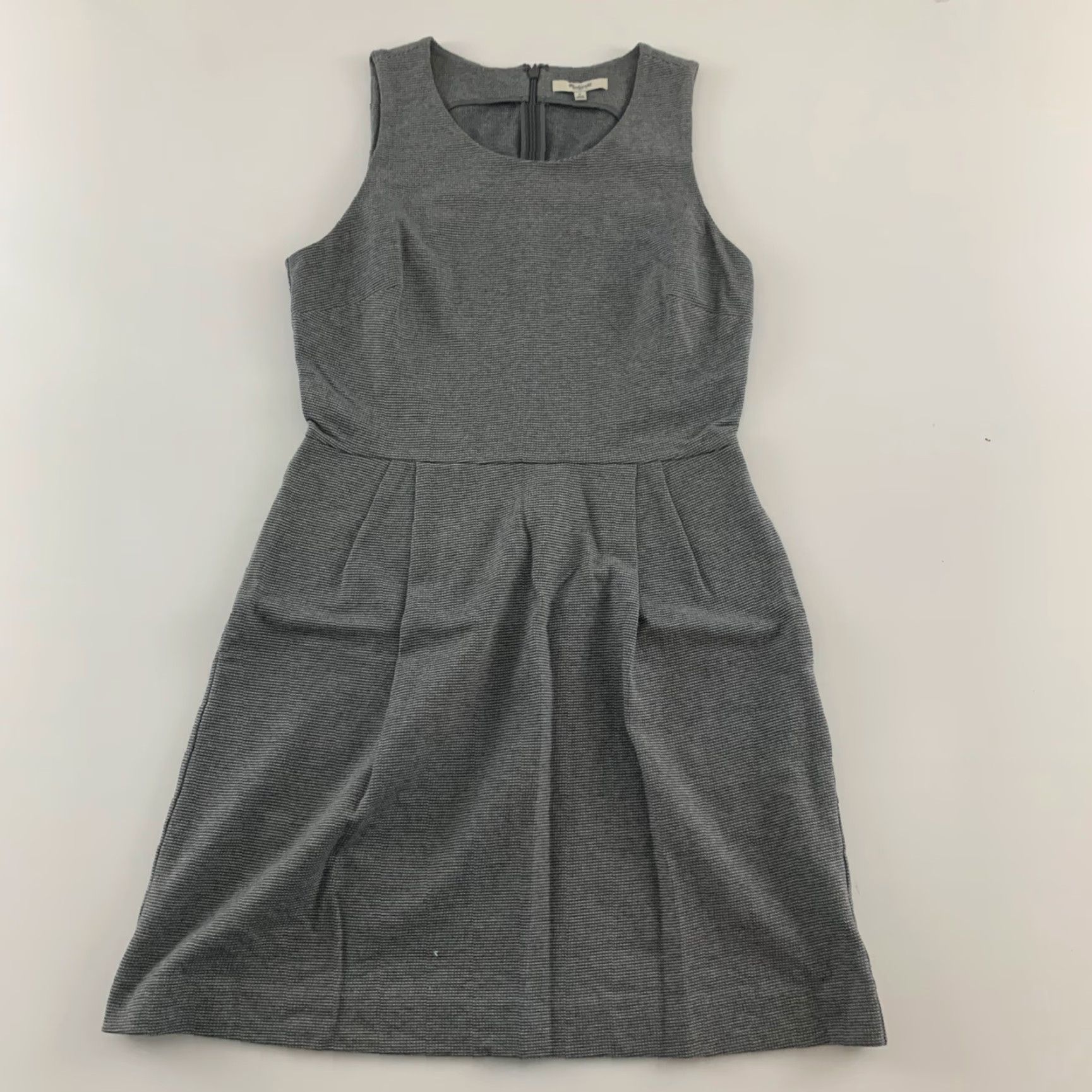 Madewell Madewell Sleeveless Shift Dress Women's Small Gray Size S / US 4 / IT 40 - 2 Thumbnail