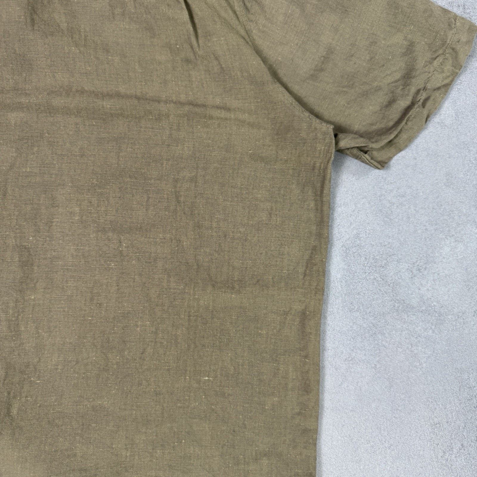 DKNY DKNY Donna Karan Men Linen/Cotton Men Shirt Button Up Size US XL / EU 56 / 4 - 20 Thumbnail
