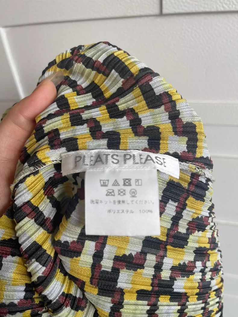 Issey Miyake Issey Miyake size:3 Checked pleated vest Size XS / US 0-2 / IT 36-38 - 2 Thumbnail