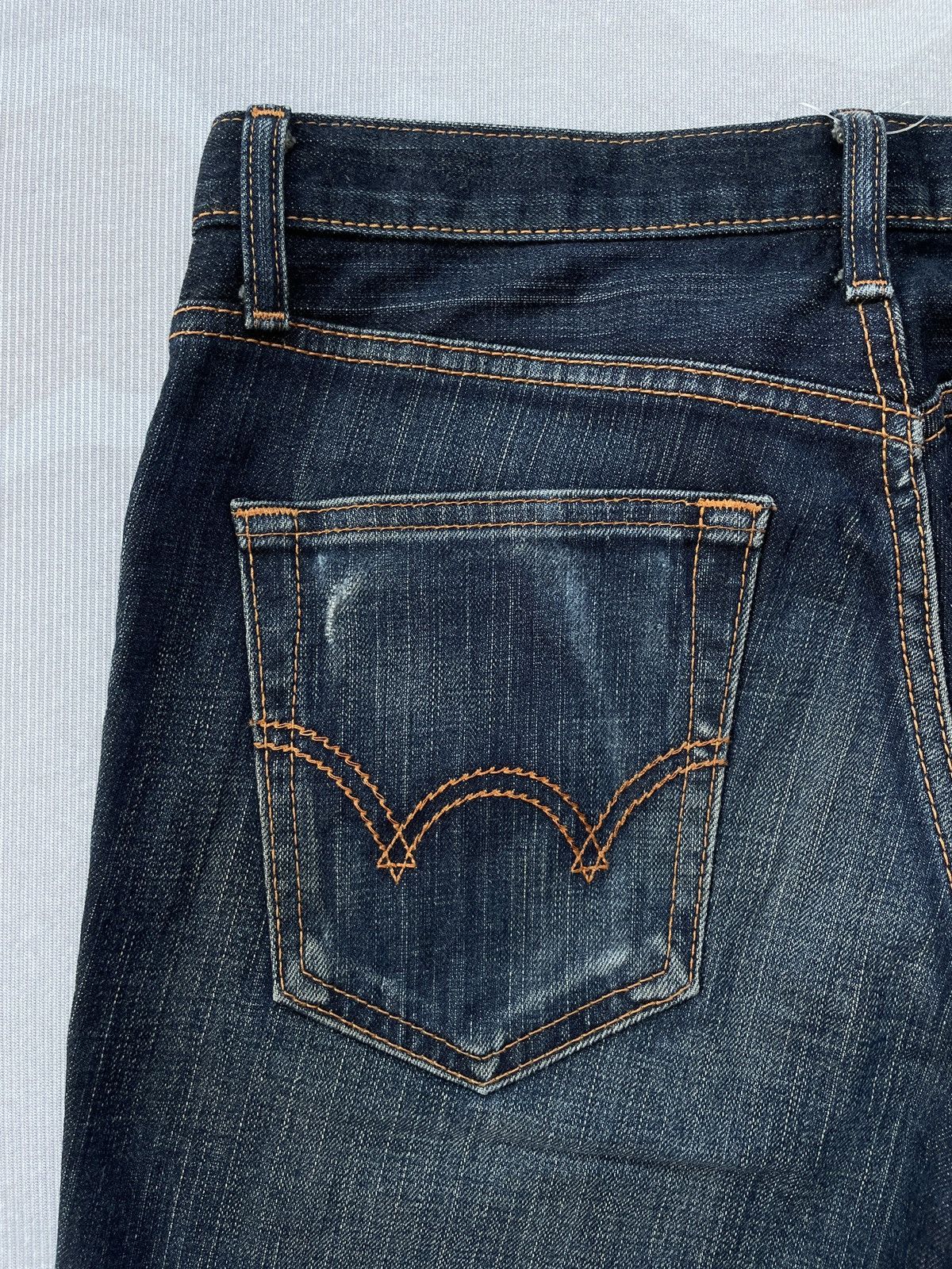 Edwin Vintage Edwin 504 Straight Jeans (LG116) Size US 30 / EU 46 - 8 Thumbnail