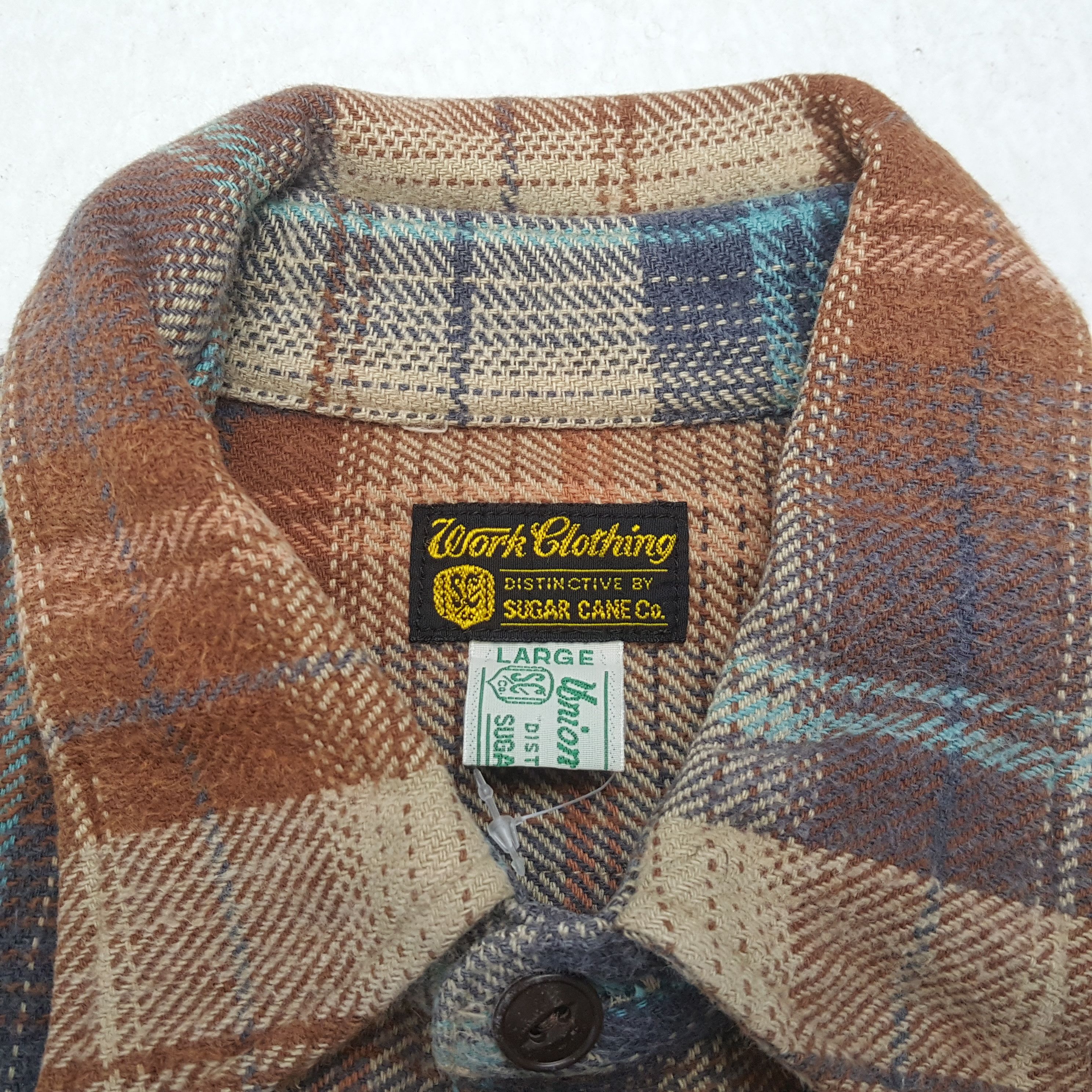 Sugar Cane Vintage Sugar Cane Toyo Enterprise Long Sleeve Shirt RR21 Size US L / EU 52-54 / 3 - 6 Thumbnail