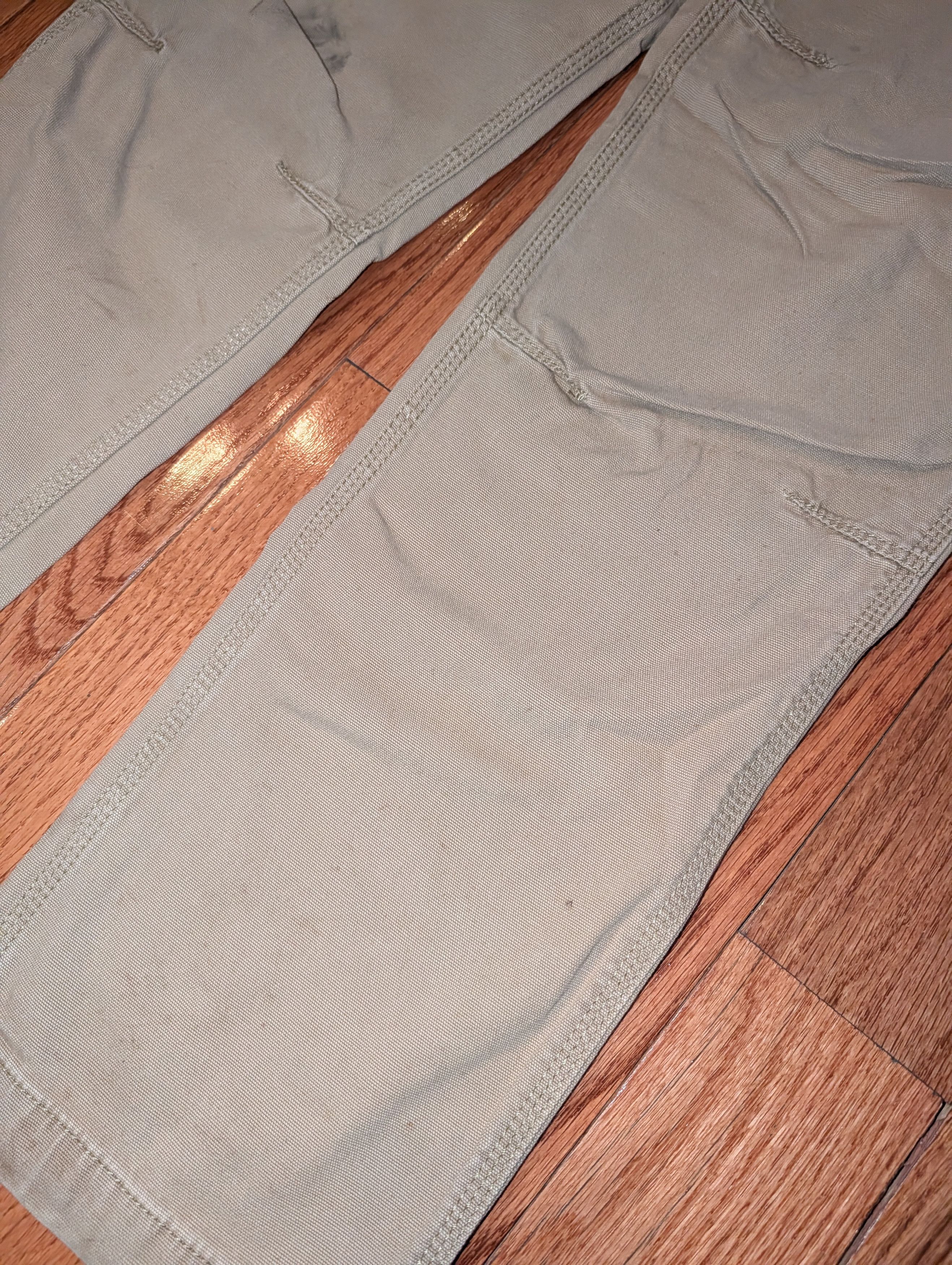 Carhartt Carhartt Slim Fit Double Front Canvas Work Pants Men’s 34x32 Size US 34 / EU 50 - 8 Thumbnail