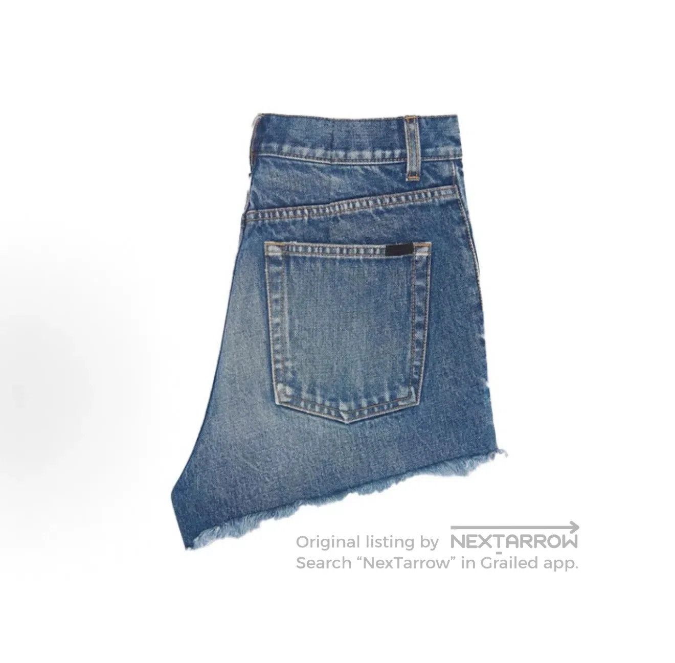 Saint Laurent Paris SAINT LAURENT Women's Denim Shorts. Size 25" / US 0 / IT 36 - 7 Thumbnail